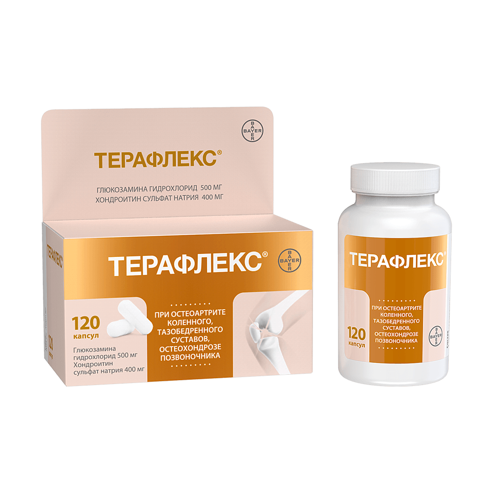 Терафлекс® Капсулы 500мг/400мг