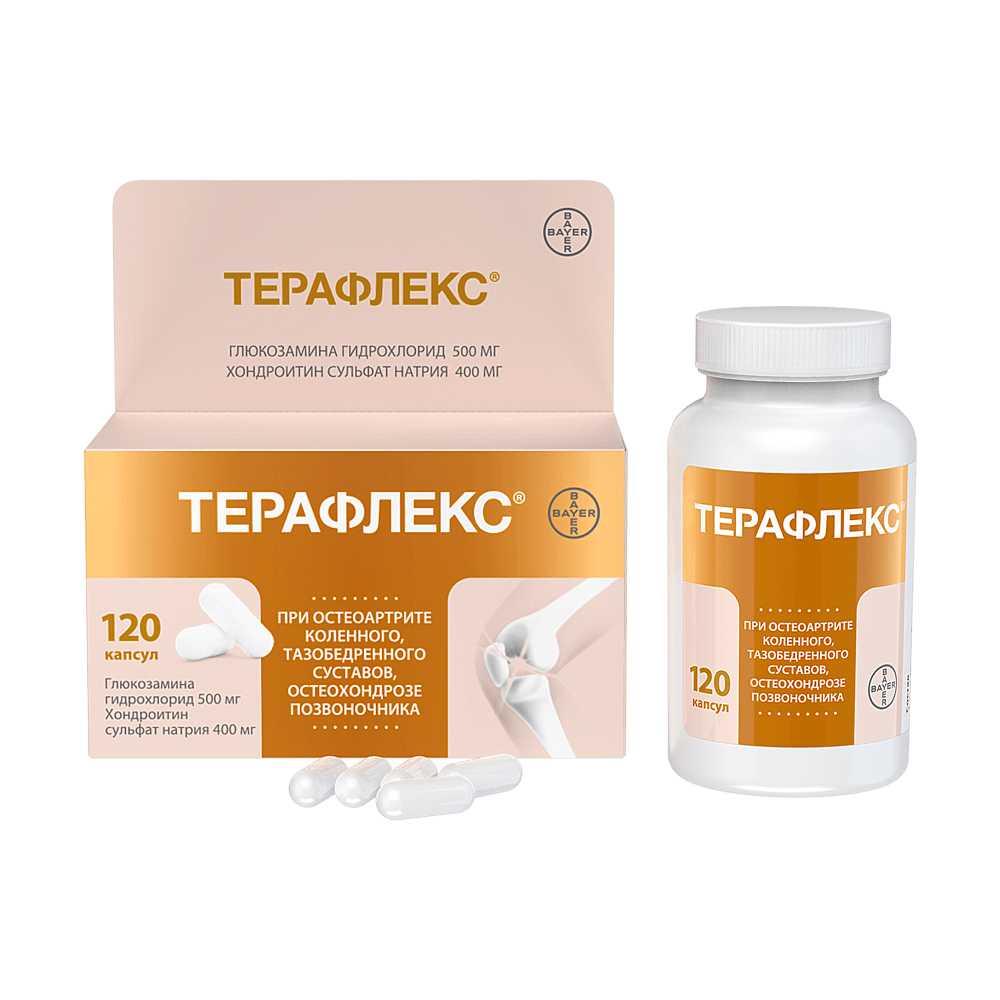 Терафлекс® Капсулы 500мг/400мг