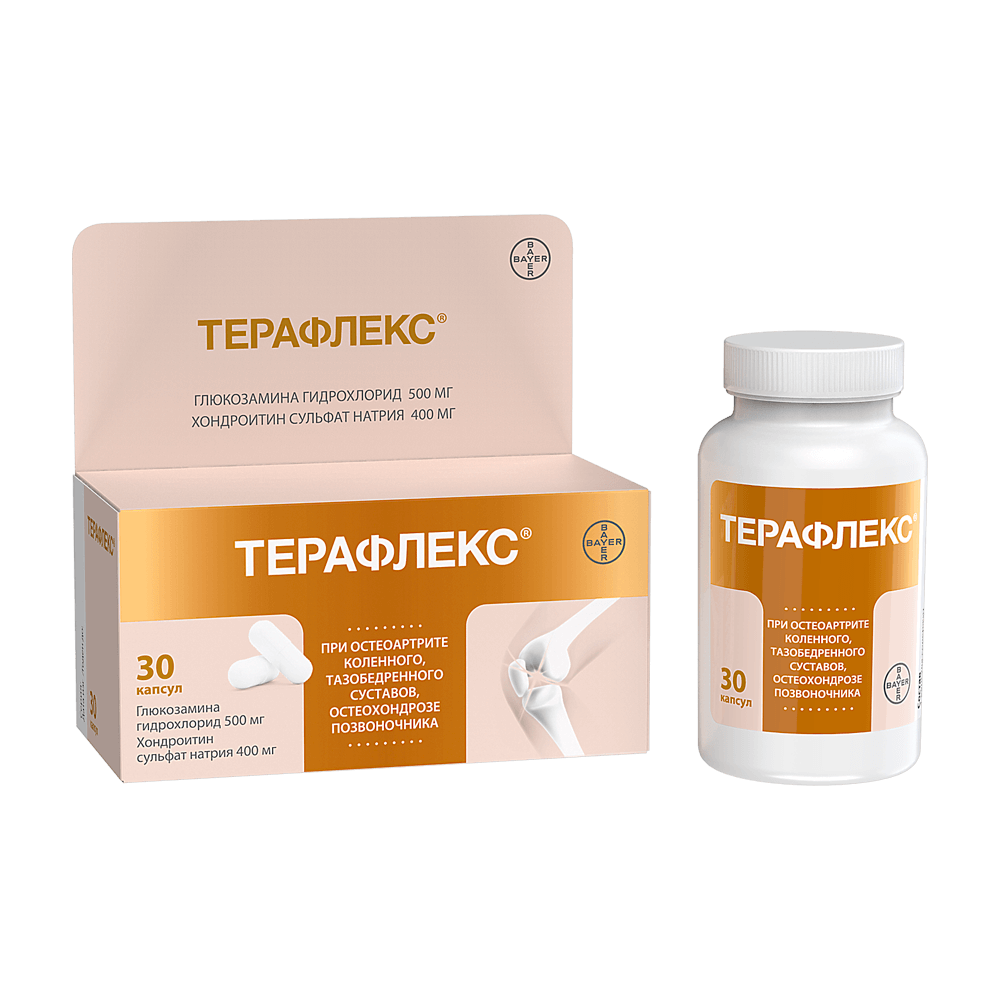 Терафлекс® Капсулы 500мг/400мг