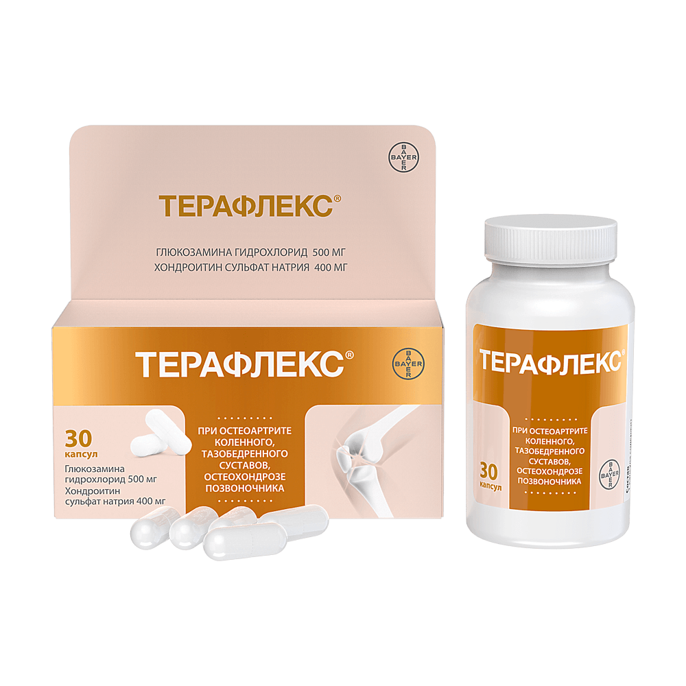 Терафлекс® Капсулы 500мг/400мг