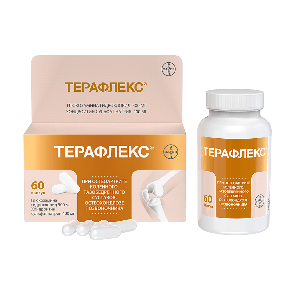Терафлекс® Капсулы 500мг/400мг